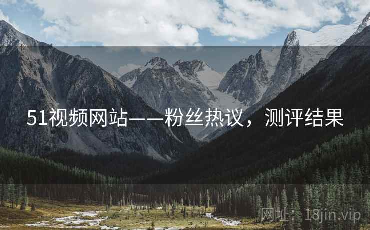 51视频网站——粉丝热议，测评结果