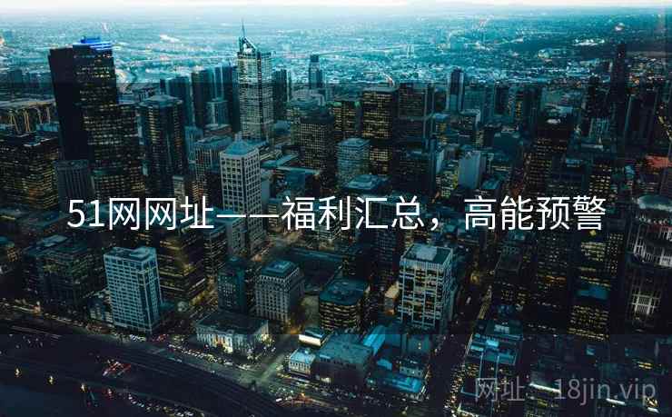 51网网址——福利汇总，高能预警