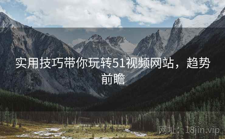 实用技巧带你玩转51视频网站，趋势前瞻