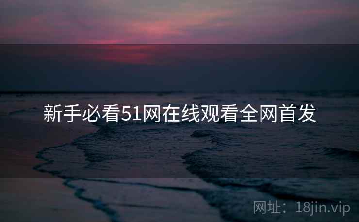 新手必看51网在线观看全网首发