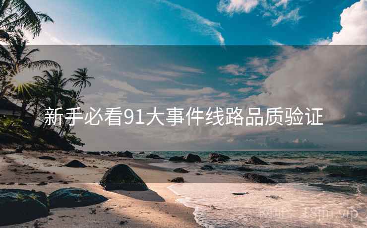 新手必看91大事件线路品质验证